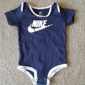 Nike Blue onesie 9-12 months